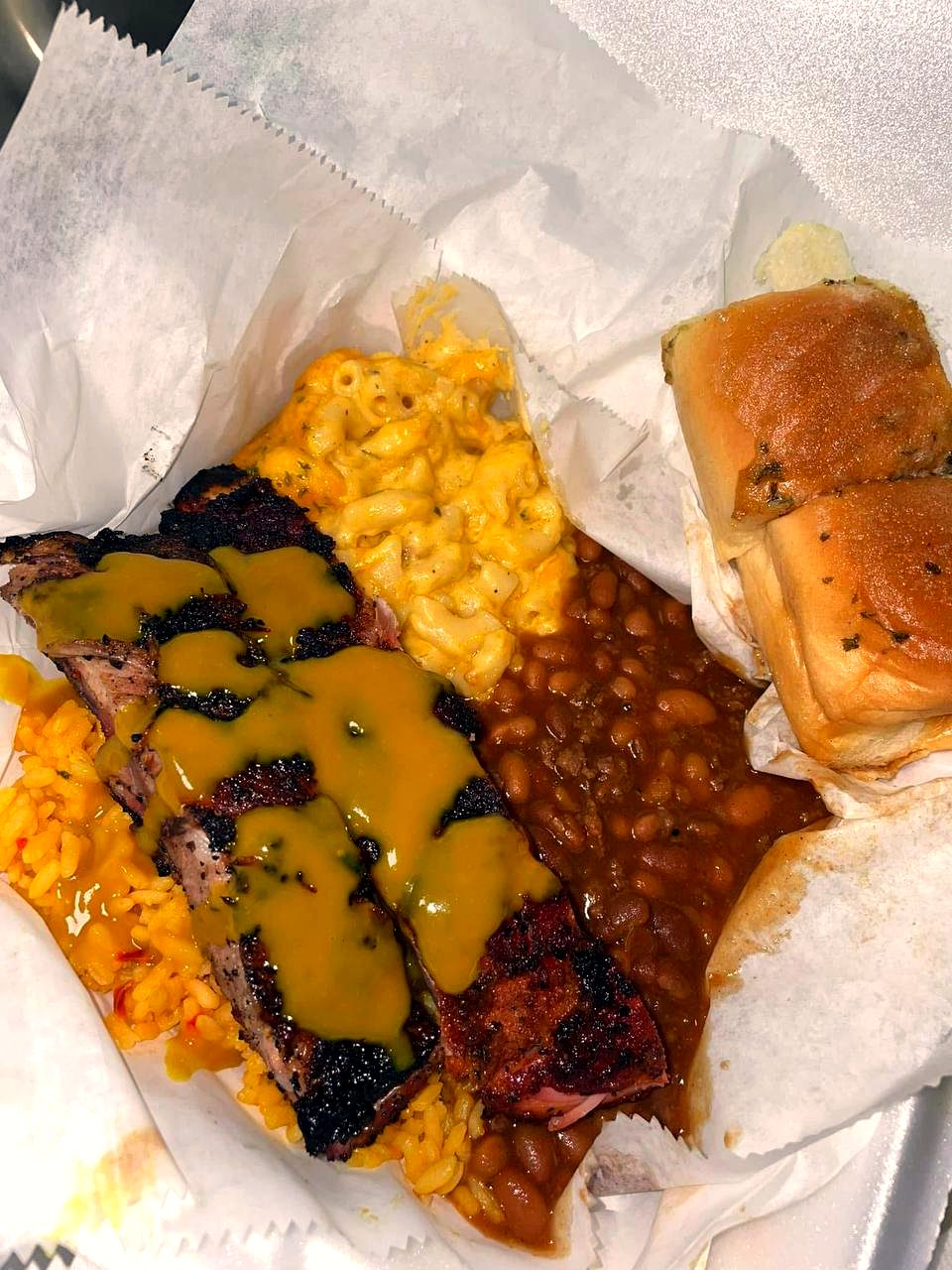Loaded plate, sides deep