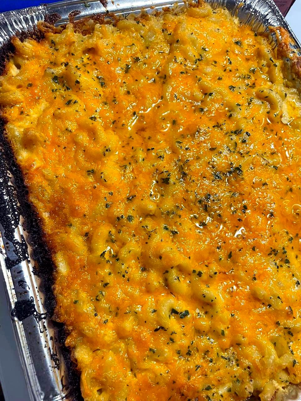 Baked four-cheese mac